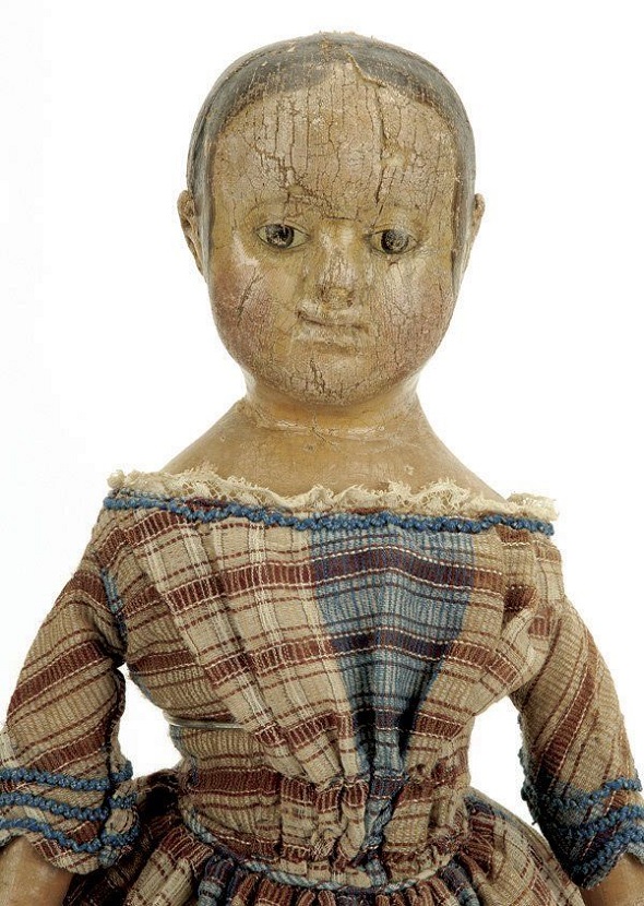 Izannah Walker doll offered for sale on Live Auctioneers  https://www.liveauctioneers.com/